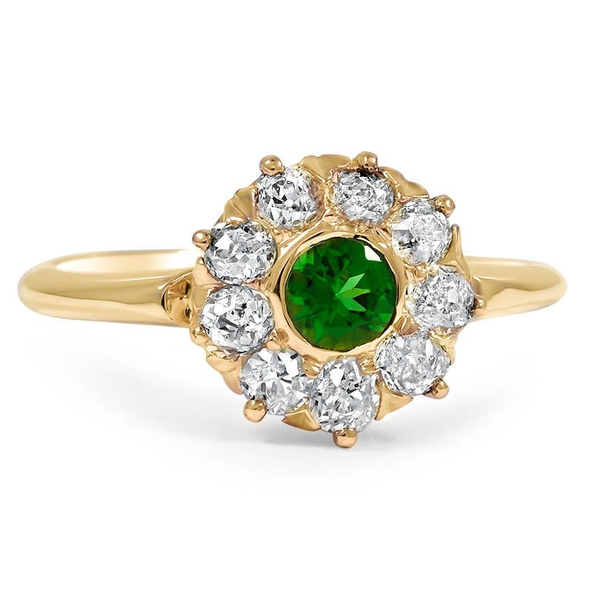 Art Deco Garnet Vintage Ring
