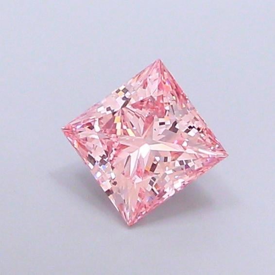 2.02 Ct. Fancy Intense Pink Princess Lab Grown Diamond