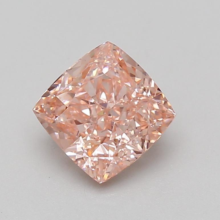 2.01 Ct. Fancy Vivid Pink Cushion Lab Grown Diamond