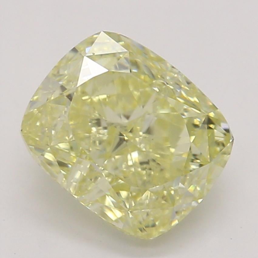 1.02 Ct. Fancy Yellow Cushion Diamond