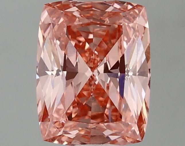 1.83 Ct. Fancy Pink Cushion Lab Grown Diamond