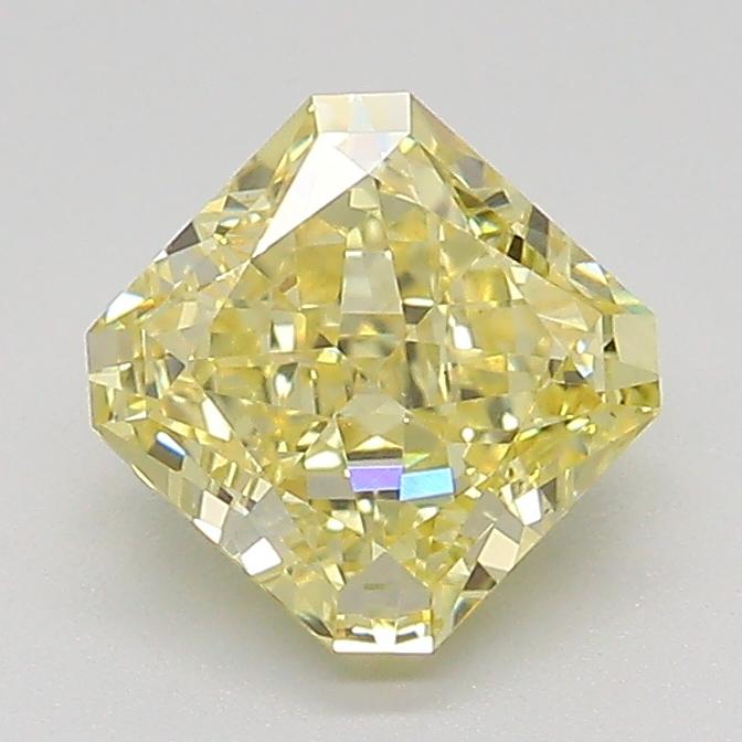 1.39 Ct. Fancy Intense  Yellow Radiant Lab Grown Diamond