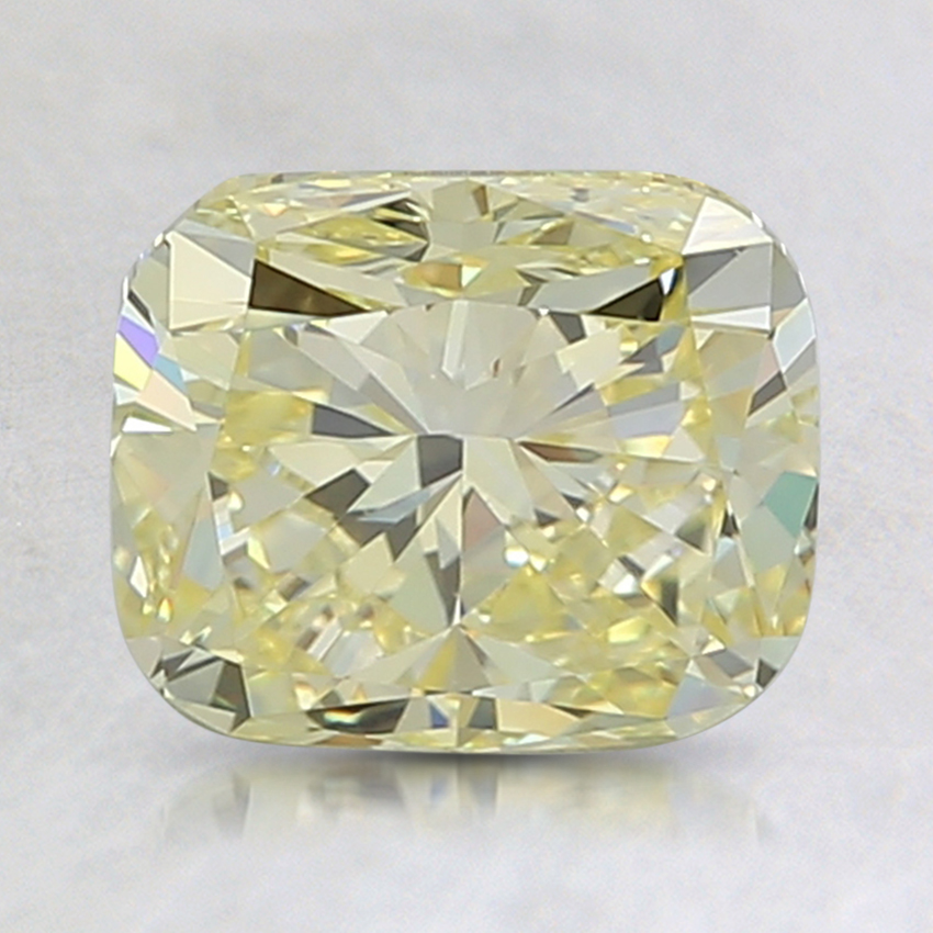 2.04 Ct. Fancy Yellow Cushion Lab Grown Diamond