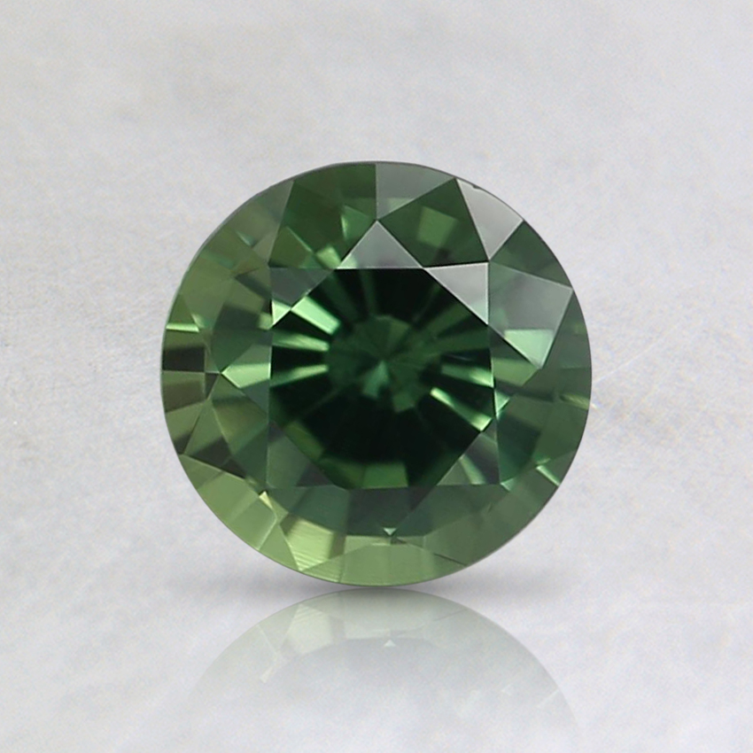 5.7mm Green Round Sapphire