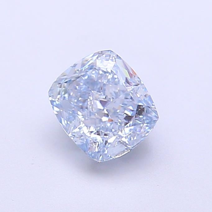 1.01 Ct. Fancy Intense  Blue Cushion Lab Grown Diamond