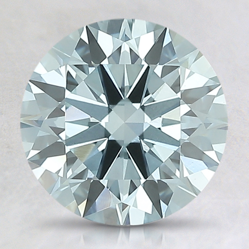 2.30 Ct. Fancy Blue Round Lab Created Diamond