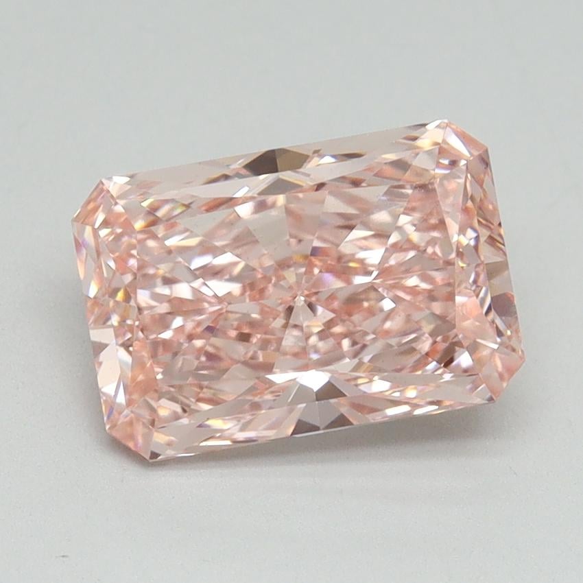 2.36 Ct. Fancy Vivid Pink Radiant Lab Grown Diamond