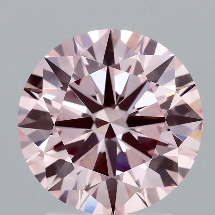 2.36 Ct. Fancy Intense Pink Round Lab Grown Diamond