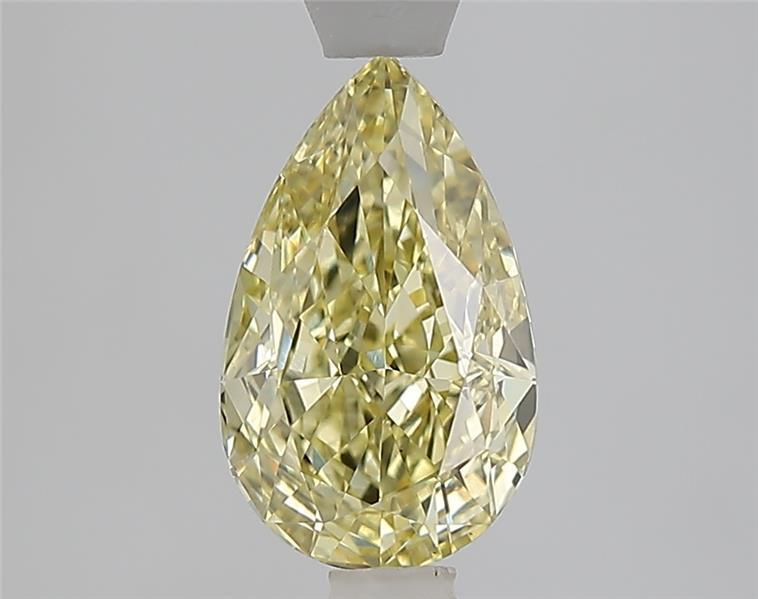 1.59 Ct. Fancy Intense  Yellow Pear Lab Grown Diamond