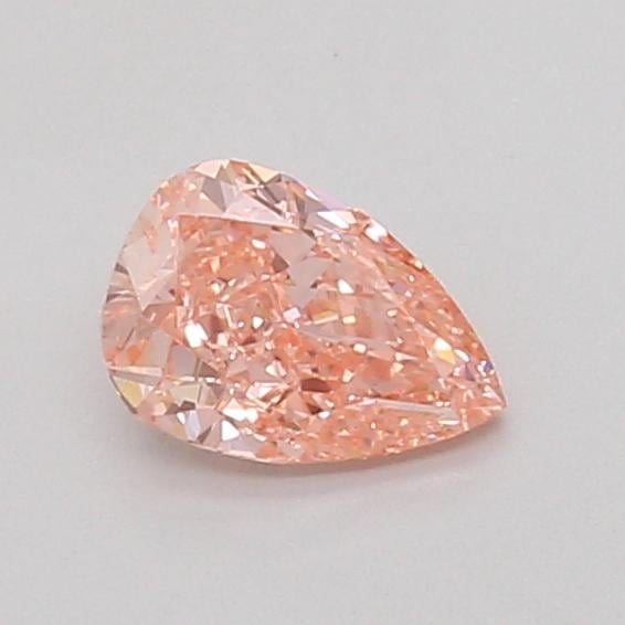 0.62 Ct. Fancy Vivid Pink Pear Lab Grown Diamond
