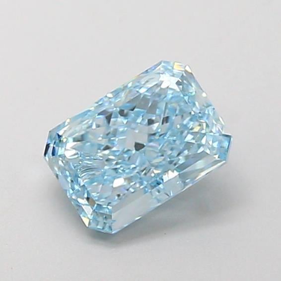 1.05 Ct. Fancy Vivid  Blue Radiant Lab Grown Diamond