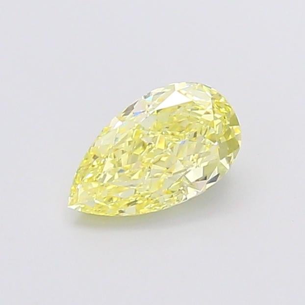 1.16 Ct. Fancy Yellow Pear Lab Grown Diamond