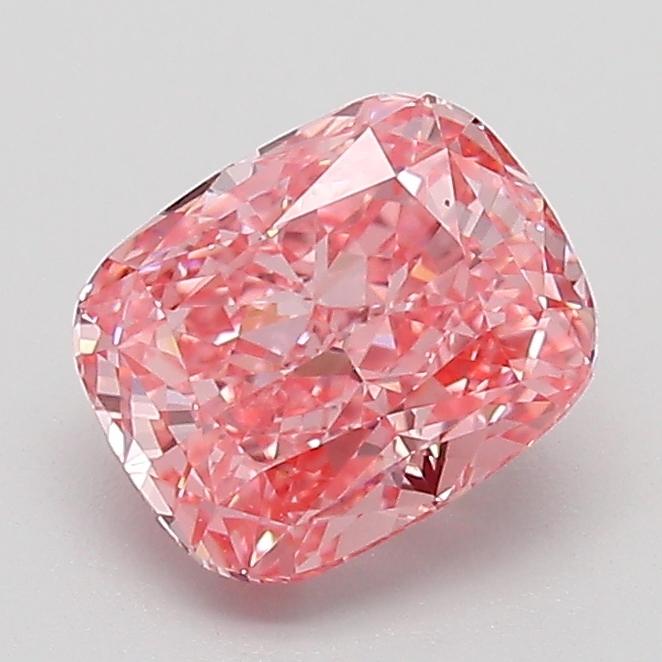 1.41 Ct. Fancy Pink Cushion Lab Grown Diamond