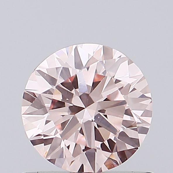 0.60 Ct. Fancy Intense Pink Round Lab Grown Diamond