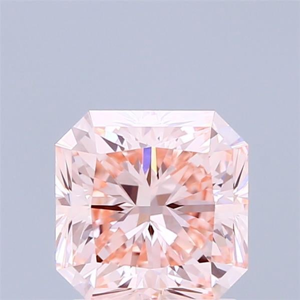 1.81 Ct. Fancy Intense Pink Radiant Lab Grown Diamond