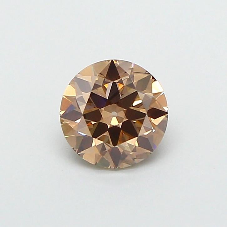 1.06 Ct. Fancy Light  Brown Round Lab Grown Diamond