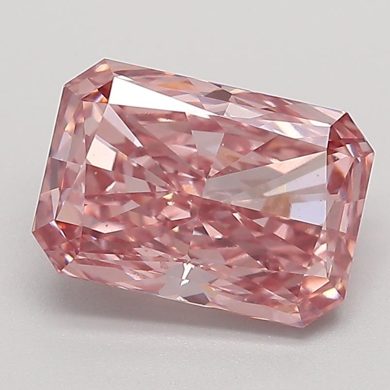 2.04 Ct. Fancy Intense Pink Radiant Lab Grown Diamond