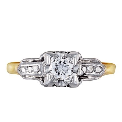 Art Deco Diamond Vintage Ring