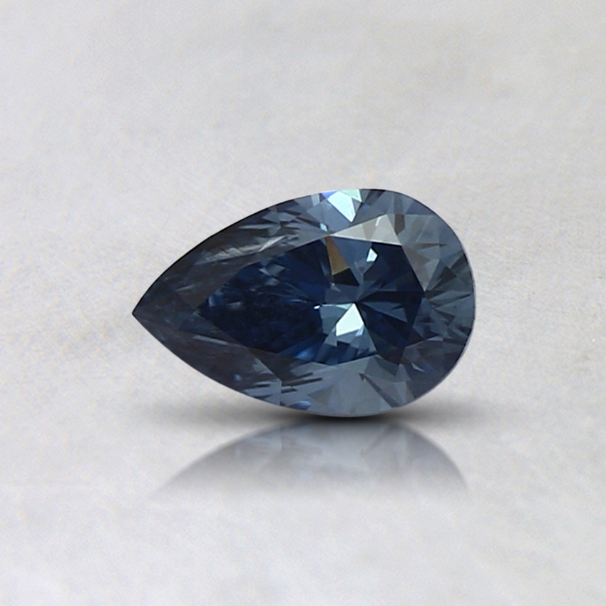 0.31 Ct. Fancy Deep Blue Pear Lab Grown Diamond