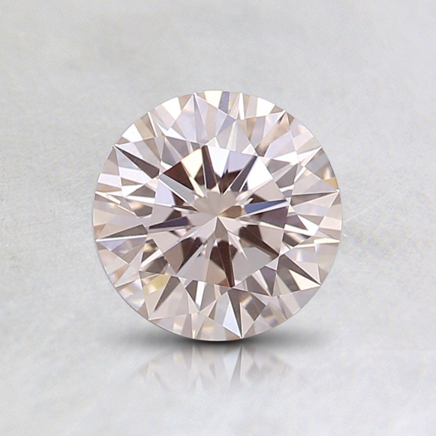 0.74 Ct. Light Pink Round Lab Grown Diamond