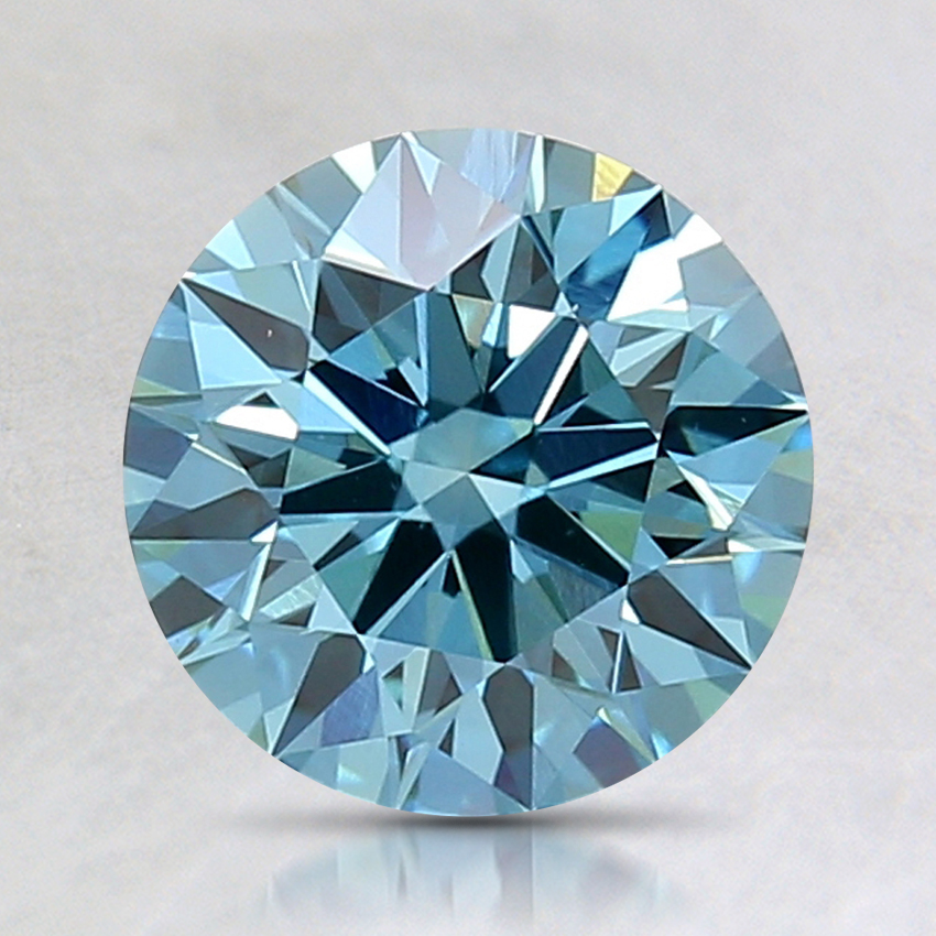 1.55 Ct. Fancy Deep Blue Round Lab Grown Diamond