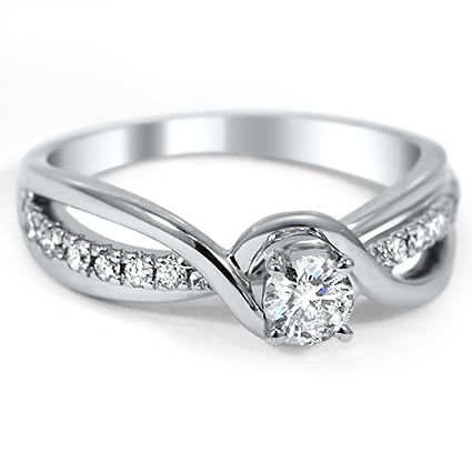Modern Diamond Vintage Ring