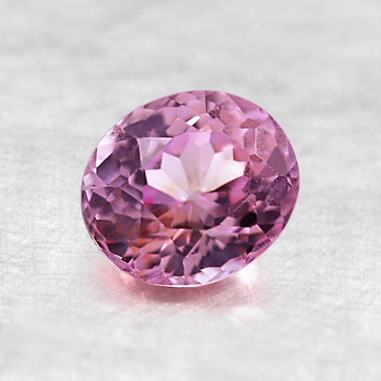 6x5mm Premium Peach Oval Sapphire