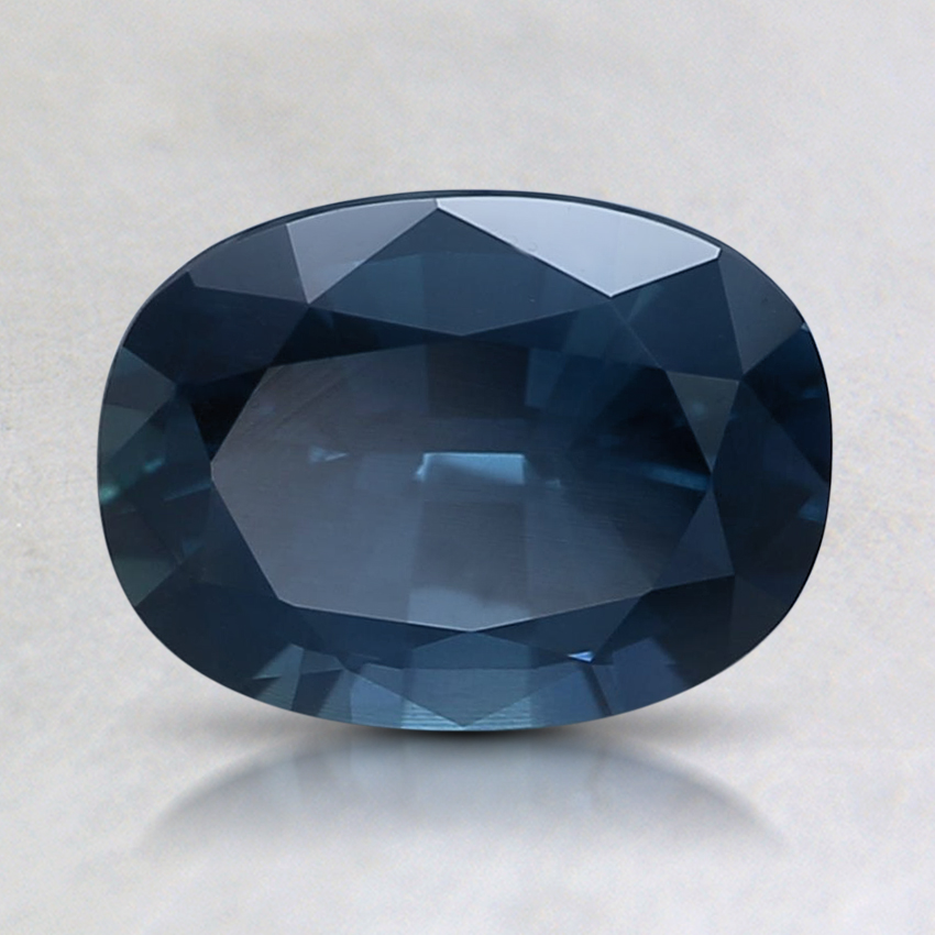 8x5.9mm Teal Oval Sapphire