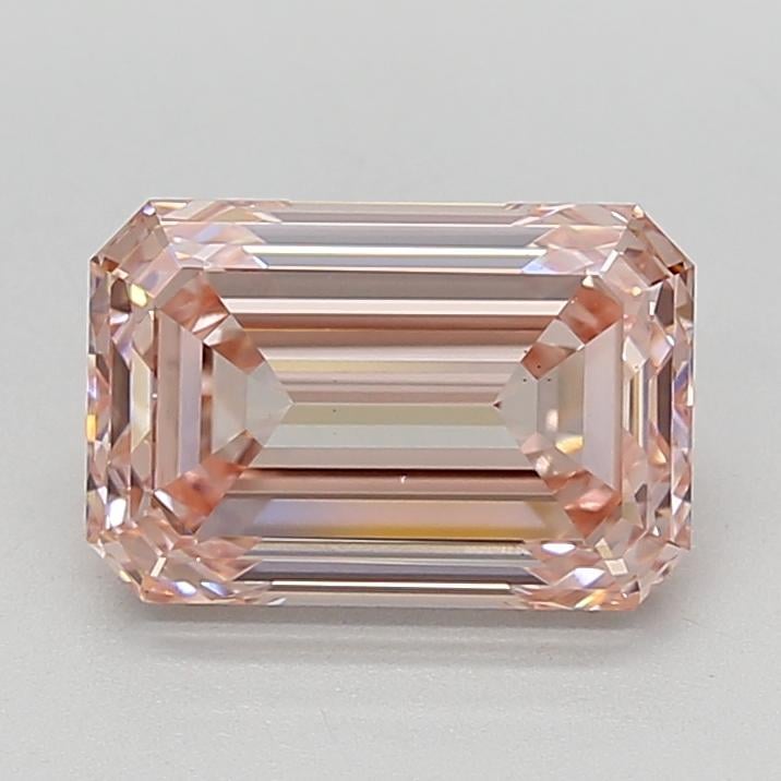 3.22 Ct. Fancy Intense  Pink Emerald Lab Grown Diamond