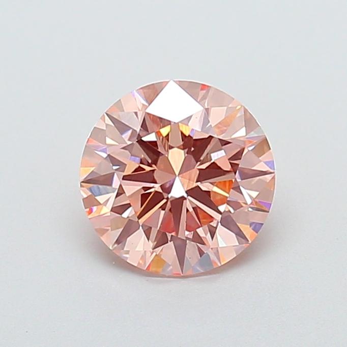 1.74 Ct. Fancy Intense Pink Round Lab Grown Diamond