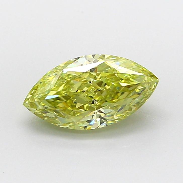 1.57 Ct. Fancy Intense Yellow Marquise Lab Grown Diamond