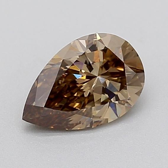 1.00 Ct. Fancy  Brown Pear Lab Grown Diamond