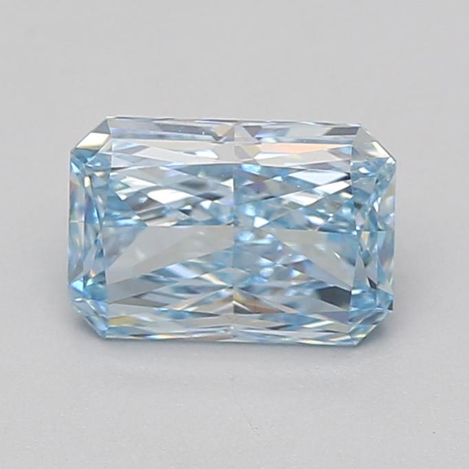 1.54 Ct. Fancy Intense Blue Radiant Lab Grown Diamond
