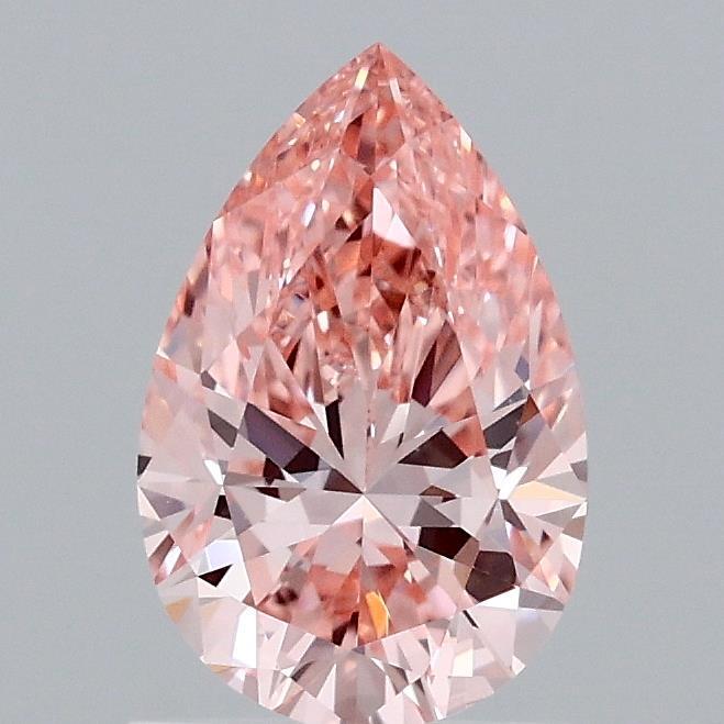 1.00 Ct. Fancy Vivid Pink Pear Lab Grown Diamond