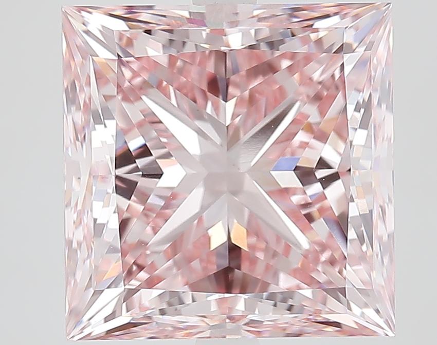 7.99 Ct. Fancy Intense Pink Princess Lab Grown Diamond