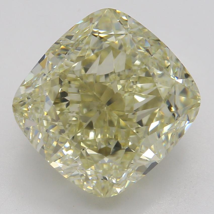 4.07 Ct. Fancy Brownish Yellow Cushion Diamond