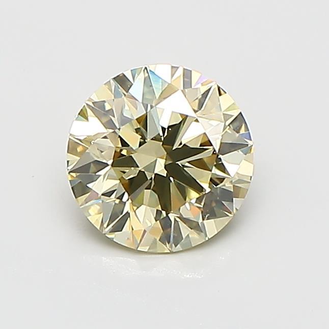 1.01 Ct. Fancy  Yellow Round Lab Grown Diamond