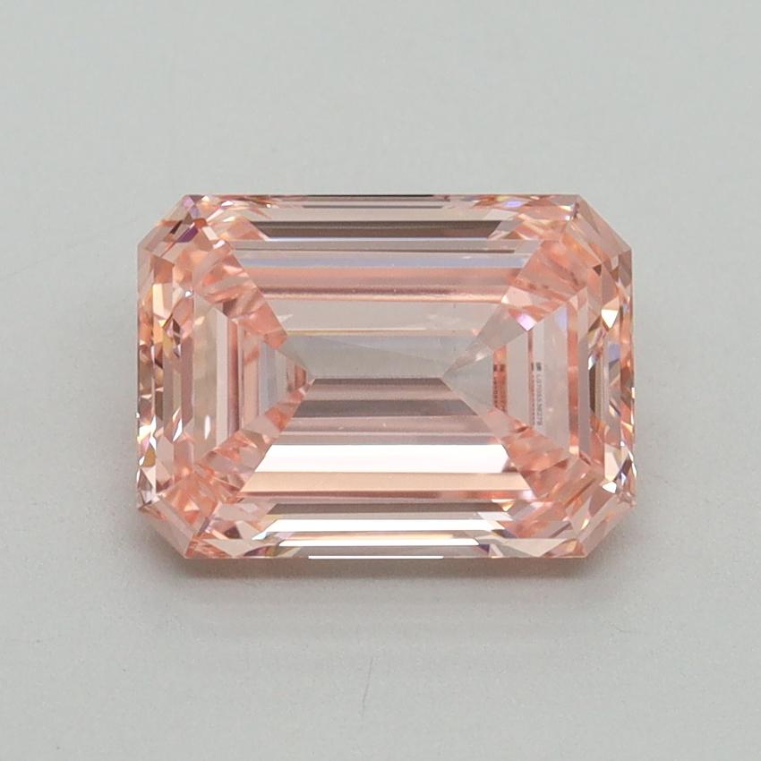1.88 Ct. Fancy Vivid Pink Emerald Lab Grown Diamond