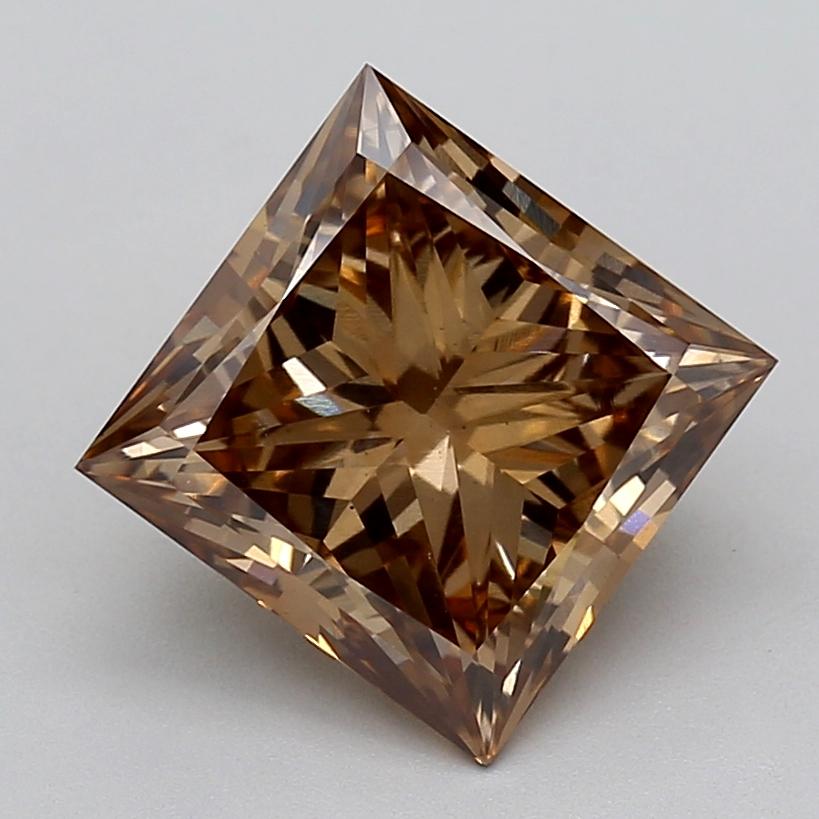 4.90 Ct. Fancy  Brown Princess Lab Grown Diamond