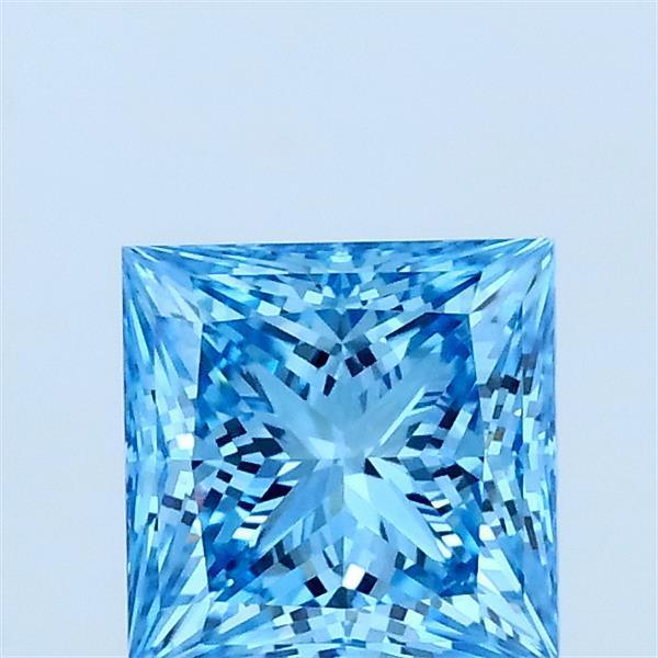 1.03 Ct. Fancy Blue Princess Lab Grown Diamond