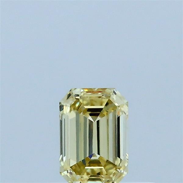 0.32 Ct. Fancy Yellow Emerald Lab Grown Diamond