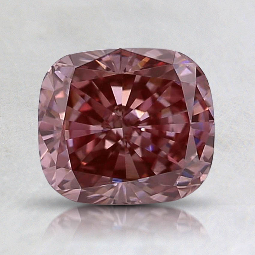 0.62 Ct. Fancy Brownish Pink Cushion Lab Grown Diamond