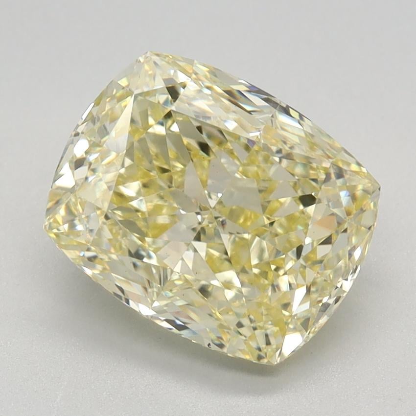 3.05 Ct. Fancy Intense Yellow Cushion Lab Grown Diamond