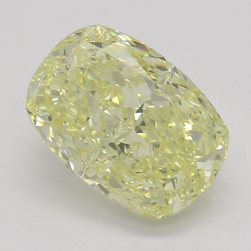 2.01 Ct. Fancy Light Yellow Cushion Diamond