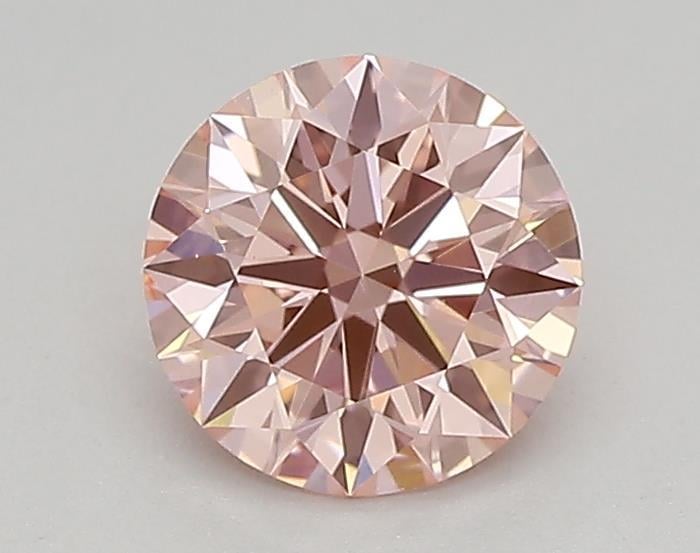 0.64 Ct. Fancy Vivid  Pink Round Lab Grown Diamond