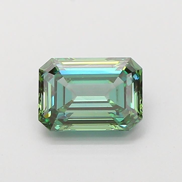 1.44 Ct. Fancy Green Emerald Lab Grown Diamond