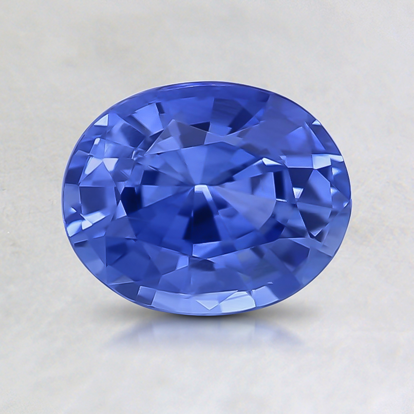 7.2x5.8mm Oval Blue Sapphire