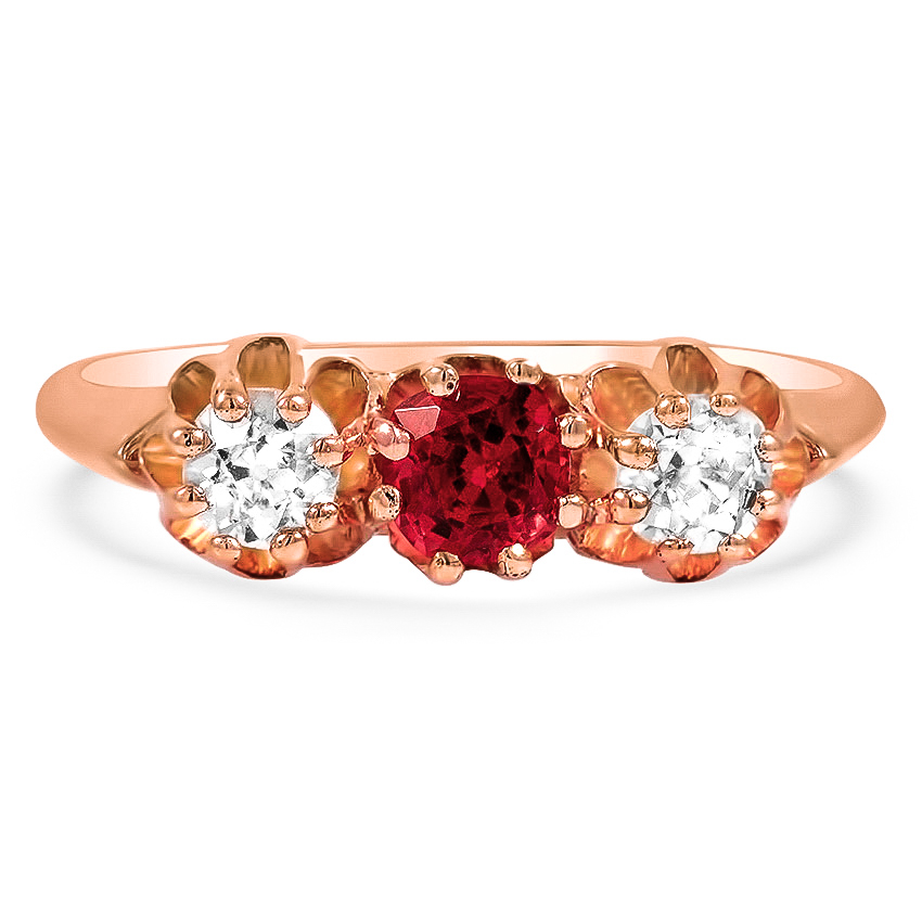 Victorian Garnet Vintage Ring