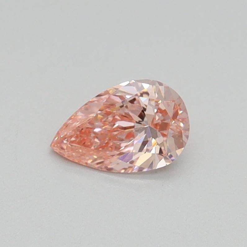 0.36 Ct. Fancy Intense Pink Pear Lab Grown Diamond