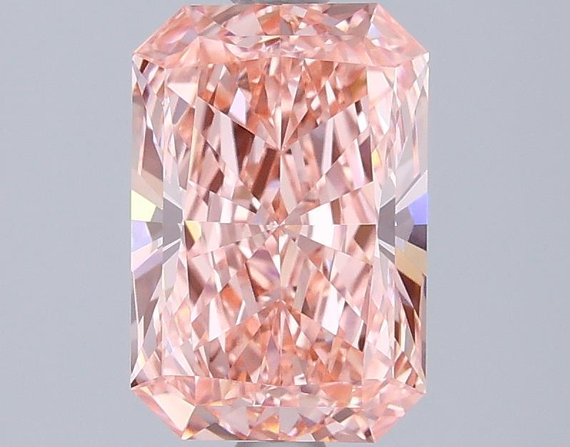 1.92 Ct. Fancy Vivid Pink Radiant Lab Grown Diamond
